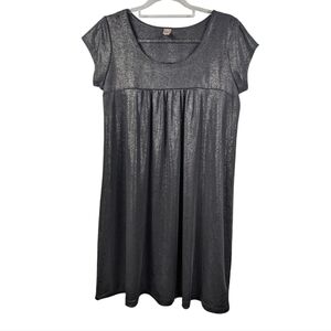 Retro Rag Shimmer Baby Doll Dress Sz M